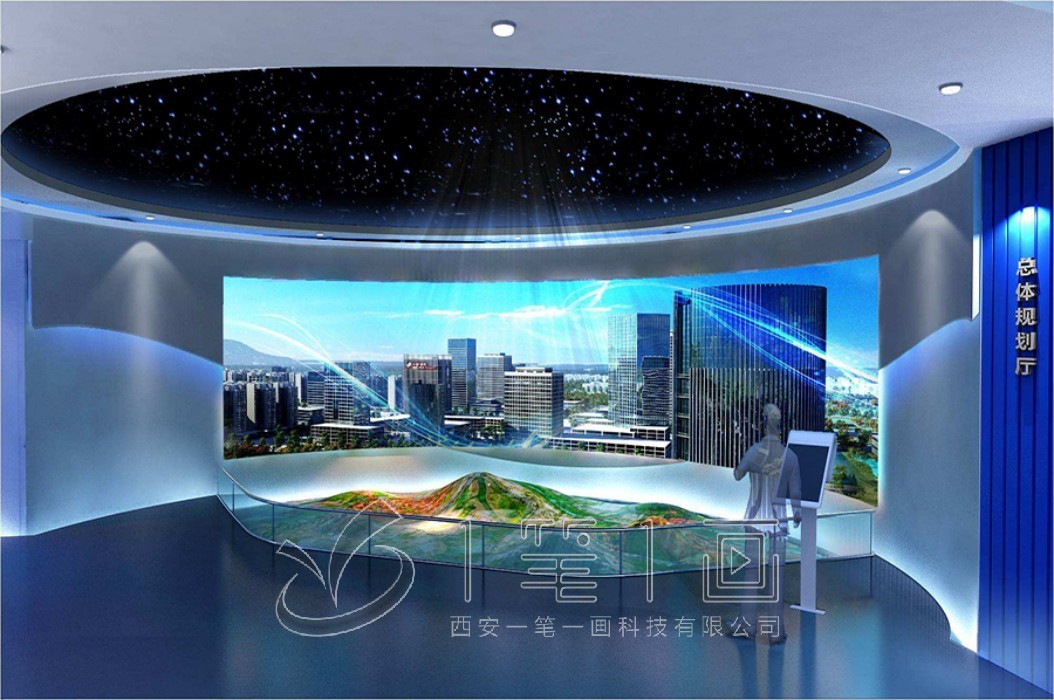 <h2>沉浸式城市规划馆效果图</h2>